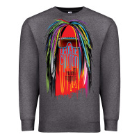 Charcoal Heather george clinton and parliament funkadelic müsïc Premium Sweatshirt - linhVisuals