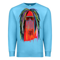 Ocean Blue george clinton and parliament funkadelic müsïc Premium Sweatshirt - linhVisuals