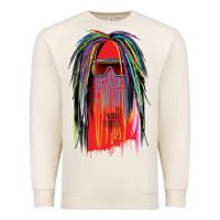 Sandshell george clinton and parliament funkadelic müsïc Premium Sweatshirt - linhVisuals
