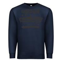Navy george clinton and parliament funkadelic müsïc Premium Sweatshirt - linhVisuals