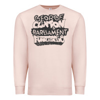 Pale Pink george clinton and parliament funkadelic müsïc Premium Sweatshirt - linhVisuals