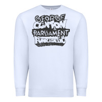 White george clinton and parliament funkadelic müsïc Premium Sweatshirt - linhVisuals