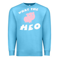 Ocean Blue what the heo Premium Sweatshirt - linhVisuals