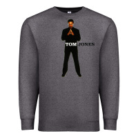 Charcoal Heather tom jones 03 Premium Sweatshirt - linhVisuals