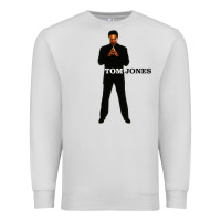 Dove Grey tom jones 03 Premium Sweatshirt - linhVisuals