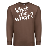 Chestnut what the what Premium Sweatshirt - linhVisuals
