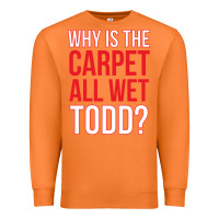 Carrot why is the carpet all wet todd Premium Sweatshirt - linhVisuals
