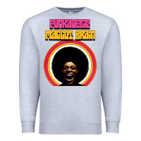Heather Grey parliament funkadelic and george clinton müsïc Premium Sweatshirt - linhVisuals