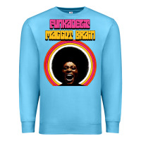 Ocean Blue parliament funkadelic and george clinton müsïc Premium Sweatshirt - linhVisuals