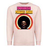 Pale Pink parliament funkadelic and george clinton müsïc Premium Sweatshirt - linhVisuals
