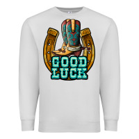 Dove Grey good luck Premium Sweatshirt - JahusDesignShop
