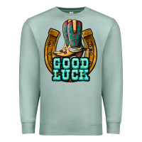 Seafoam good luck Premium Sweatshirt - JahusDesignShop