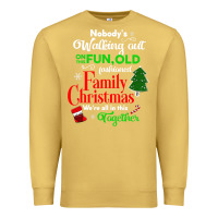 Antique Gold family christmas vacation pajamas Premium Sweatshirt - linhVisuals