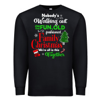 Black family christmas vacation pajamas Premium Sweatshirt - linhVisuals