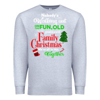 Heather Grey family christmas vacation pajamas Premium Sweatshirt - linhVisuals