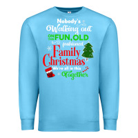 Ocean Blue family christmas vacation pajamas Premium Sweatshirt - linhVisuals