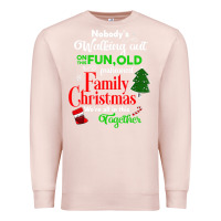 Pale Pink family christmas vacation pajamas Premium Sweatshirt - linhVisuals