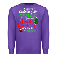 Purple family christmas vacation pajamas Premium Sweatshirt - linhVisuals