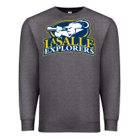 Charcoal Heather la salle Premium Sweatshirt - linhVisuals