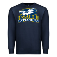 Navy la salle Premium Sweatshirt - linhVisuals