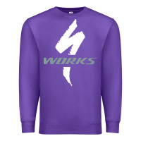 Purple Specialized Bikes Bicycle Premium Sweatshirt - linhVisuals