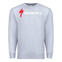 Heather Grey Specialized Bikes Bicycle Premium Sweatshirt - linhVisuals
