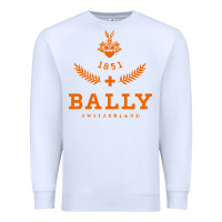 White bally Premium Sweatshirt - linhVisuals