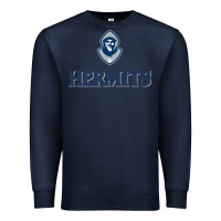 Navy st  augustine preparatory schoo Premium Sweatshirt - linhVisuals