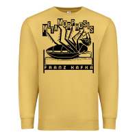 Antique Gold kafka metamorphosis Premium Sweatshirt - linhVisuals