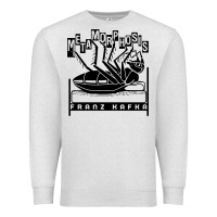 Oatmeal Heather kafka metamorphosis Premium Sweatshirt - linhVisuals