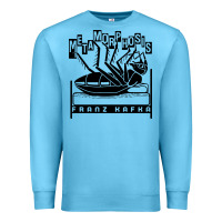 Ocean Blue kafka metamorphosis Premium Sweatshirt - linhVisuals