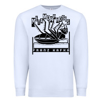 White kafka metamorphosis Premium Sweatshirt - linhVisuals