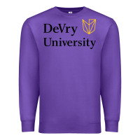 Purple devry advantage academy vectorized Premium Sweatshirt - linhVisuals