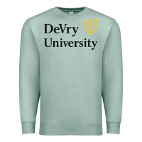 Seafoam devry advantage academy vectorized Premium Sweatshirt - linhVisuals