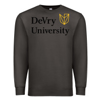 Smoke devry advantage academy vectorized Premium Sweatshirt - linhVisuals