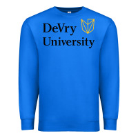 True Royal devry advantage academy vectorized Premium Sweatshirt - linhVisuals