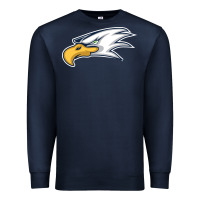 Navy eagle high school Premium Sweatshirt - linhVisuals