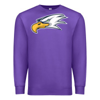 Purple eagle high school Premium Sweatshirt - linhVisuals