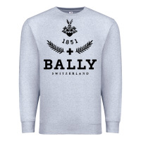 Heather Grey bally Premium Sweatshirt - linhVisuals