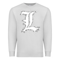 Dove Grey ryuzaki Premium Sweatshirt - linhVisuals