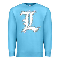Ocean Blue ryuzaki Premium Sweatshirt - linhVisuals