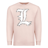 Pale Pink ryuzaki Premium Sweatshirt - linhVisuals