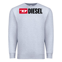 Heather Grey Diesel Premium Sweatshirt - linhVisuals