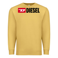 Antique Gold Diesel Premium Sweatshirt - linhVisuals