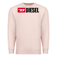 Pale Pink Diesel Premium Sweatshirt - linhVisuals