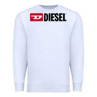 White Diesel Premium Sweatshirt - linhVisuals