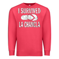Cardinal I survived la chancla Premium Sweatshirt - linhVisuals