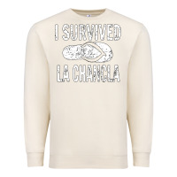 Sandshell I survived la chancla Premium Sweatshirt - linhVisuals