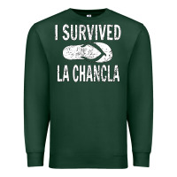 Sports Green I survived la chancla Premium Sweatshirt - linhVisuals