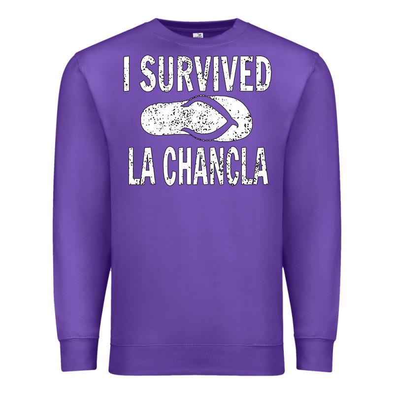I Survived La Chancla Premium Sweatshirt by linhVisuals | Teevron
